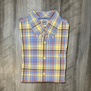 Cinch Western Plaid Long Sleeve Button Down - Medium